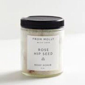 NEW From Molly With Love Rose Hip Seed Body Scrub 6oz